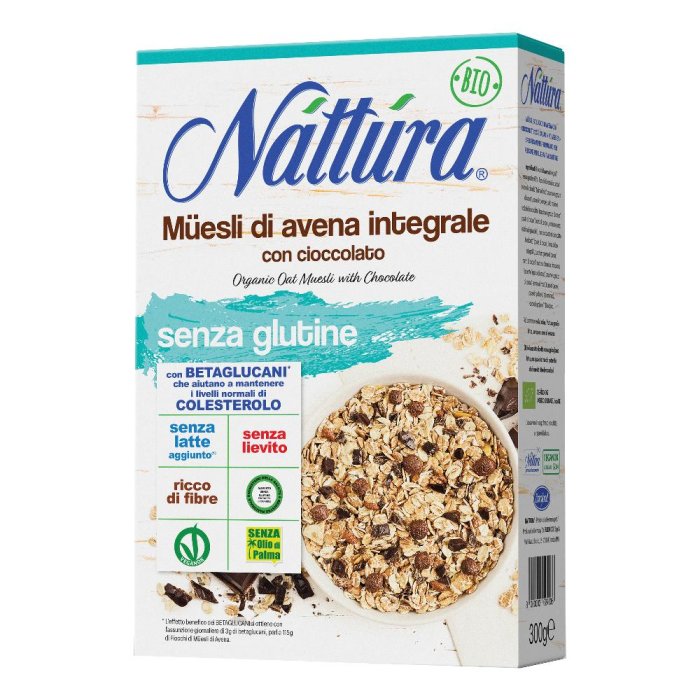 NATTURA Muesli Avena Ciocc300g