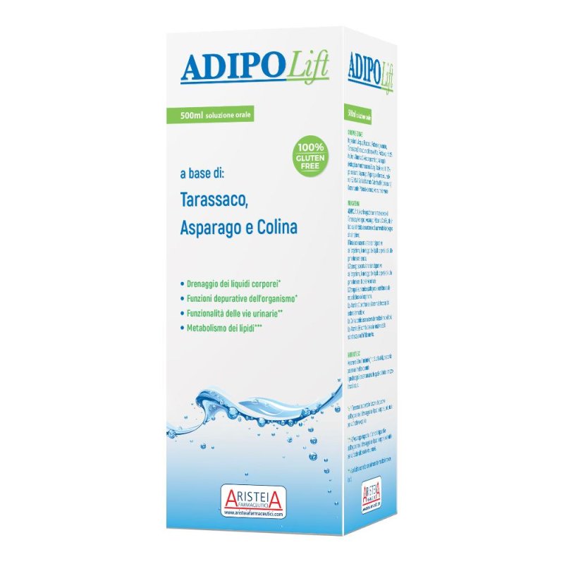 Aristeia Farmaceutici Adipolift Integratore Drenante, 500ml