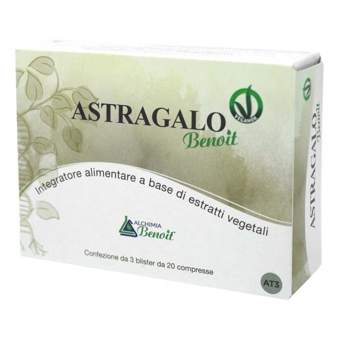Astragalo Benoit 60 compresse - integratore a base di astragalo per difese immunitarie