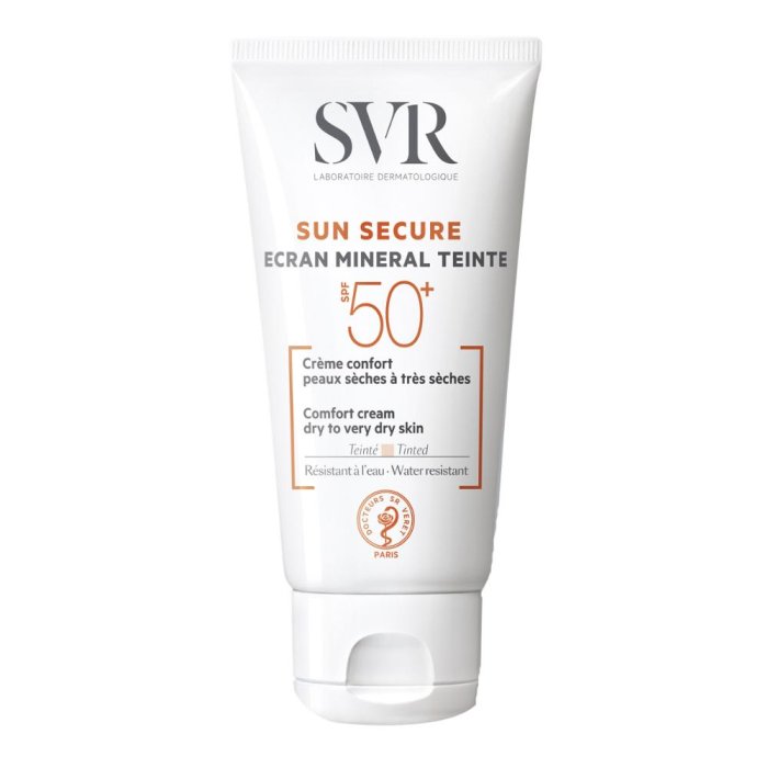 SVR Sun Secure - Ecran Mineral Teintè Pelli Secche SPF50+ 50 ml