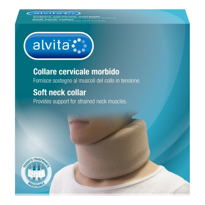 Alvita Collare Cervicale Morbido Taglia 2 (36-42 cm) 1 Pezzo