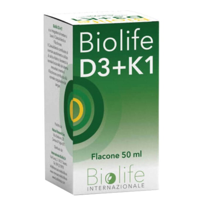 BIOLIFE D3+K1 Gtt 50ml