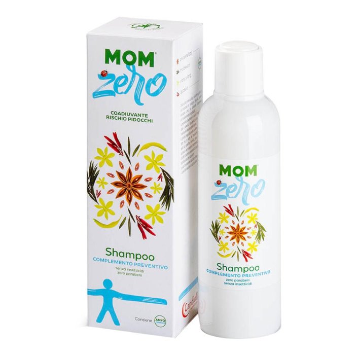 Candioli MOM Zero Shampoo Preventivo Coadiuvante Rischio Pidocchi 200 ml