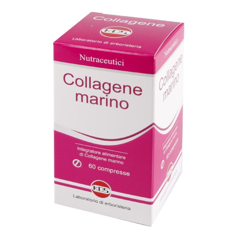 Collagene Marino 1G - Integratore Alimentare per la Pelle - 60 Compresse
