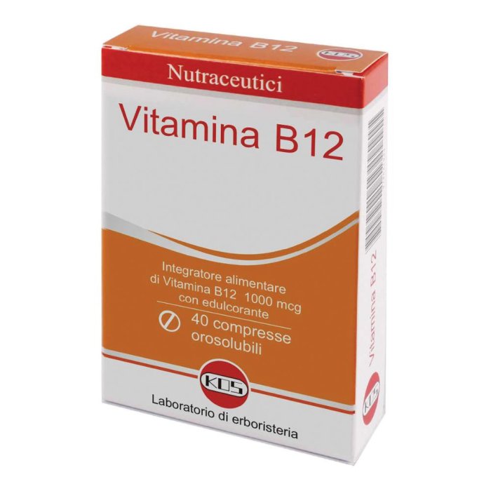 Vitamina B12 - Integratore Alimentare Metilcobalamina - 40 Compresse