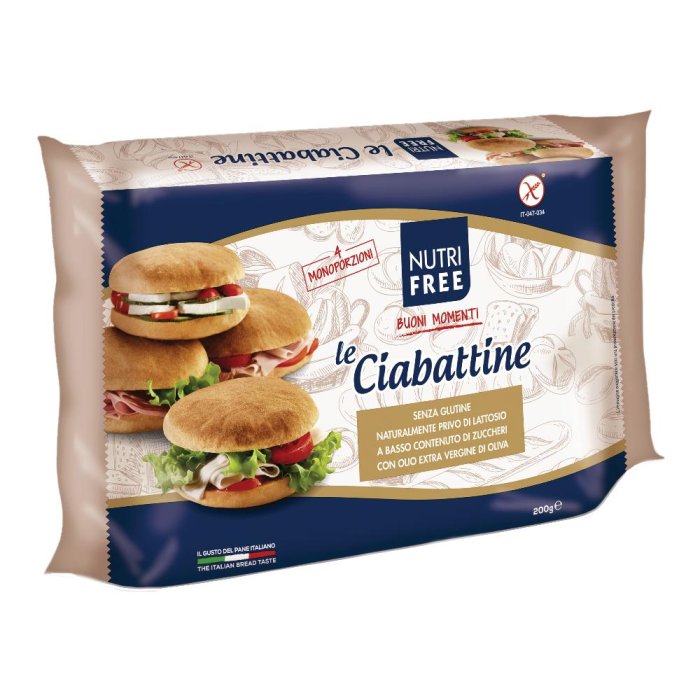 Nutrifree Le Ciabattine Senza Glutine 4x50g