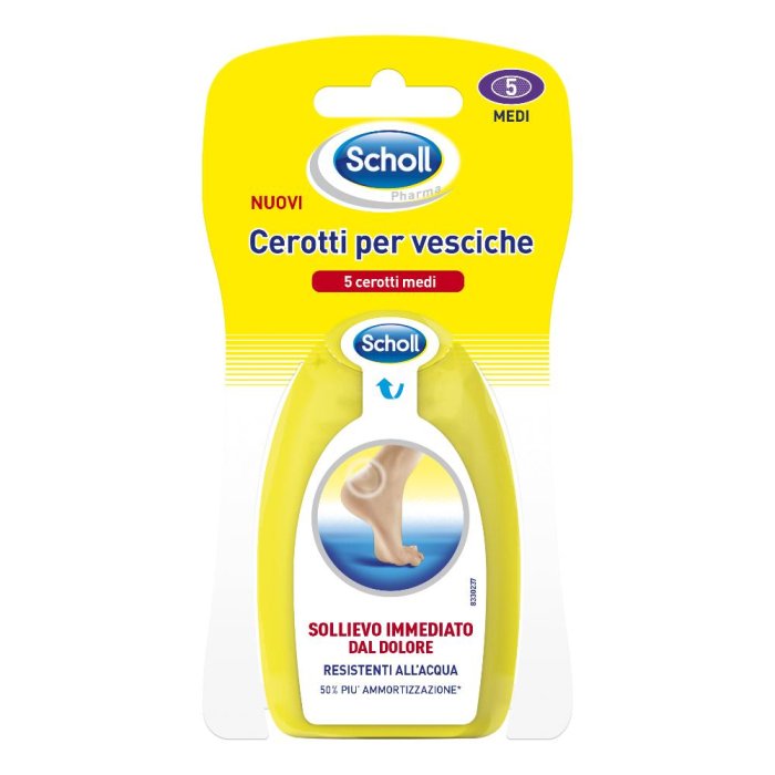Scholl Cerotti Per Vesciche Dita Dei Piedi Medio 6 Pezzi