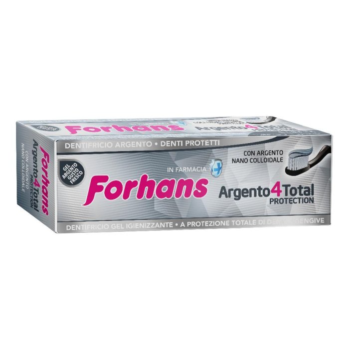 Forhans Igiene Dentale Silver 4 Total Protection Dentifricio 75 ml