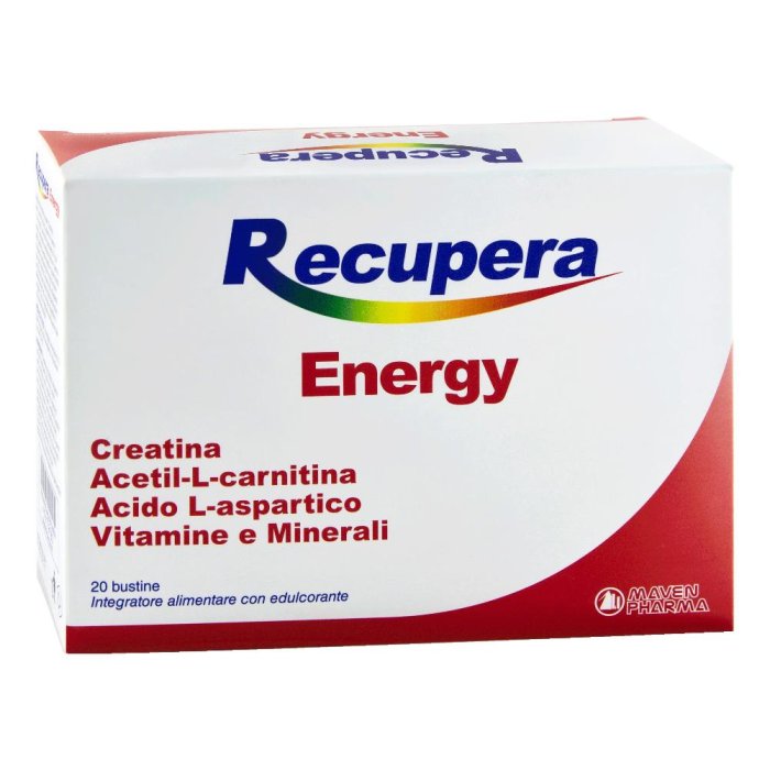 Maven Pharma Recupera - Energy Integratore Alimentare 20 Bustine