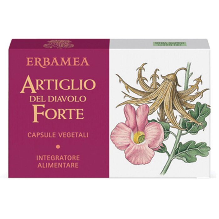 Erbamea Artiglio Del Diavolo Forte Integratore Funzionalità Articolare 36 Capsule