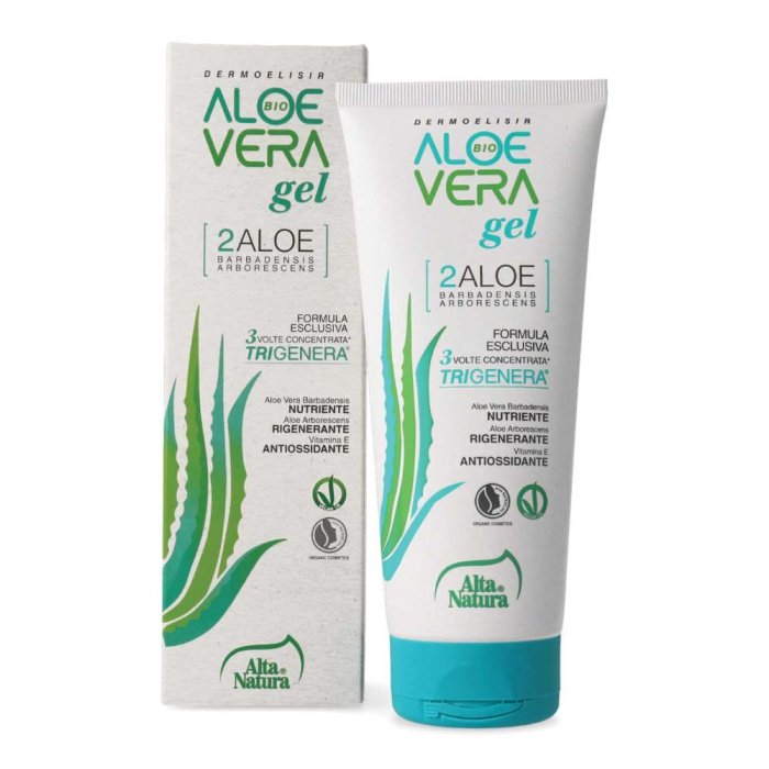 Alta Natura Aloe Vera - Gel Dermoelisir Nutriente Rigenerante 200 ml