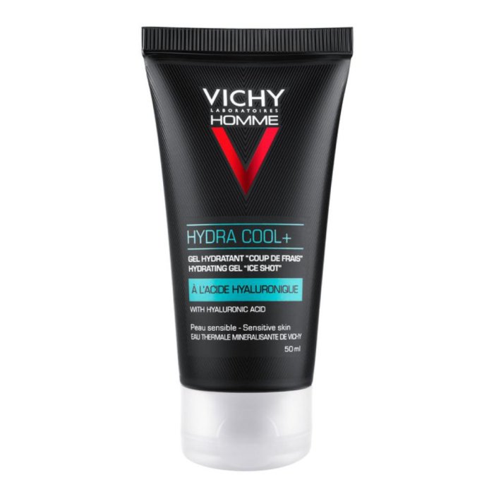 Vichy Homme Hydra Cool+ Gel Idratante Viso+Occhi 50 ml
