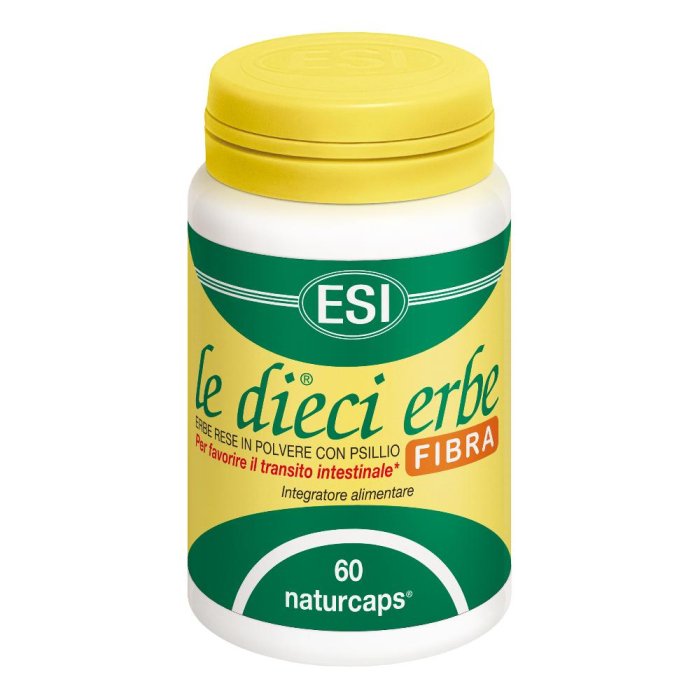 Esi  Intestino Sano Le Dieci Erbe Fibra con Psillio 60 Naturcaps