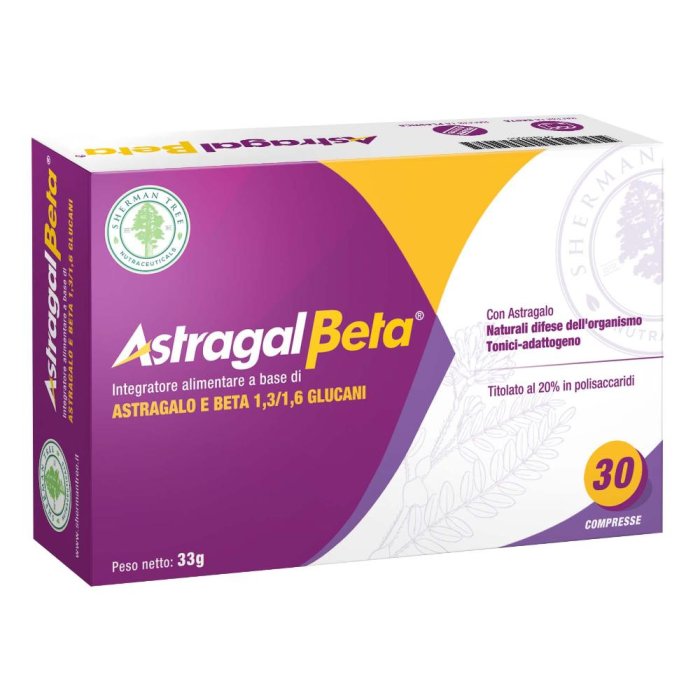 Astragal Beta 500+300 mg 30 compresse integratore immunostimolante a base di astragalo