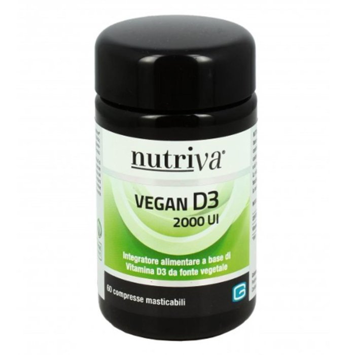 Cabassi & Giuriati Nutriva Vegan D3 60 Compresse 2000 Ui
