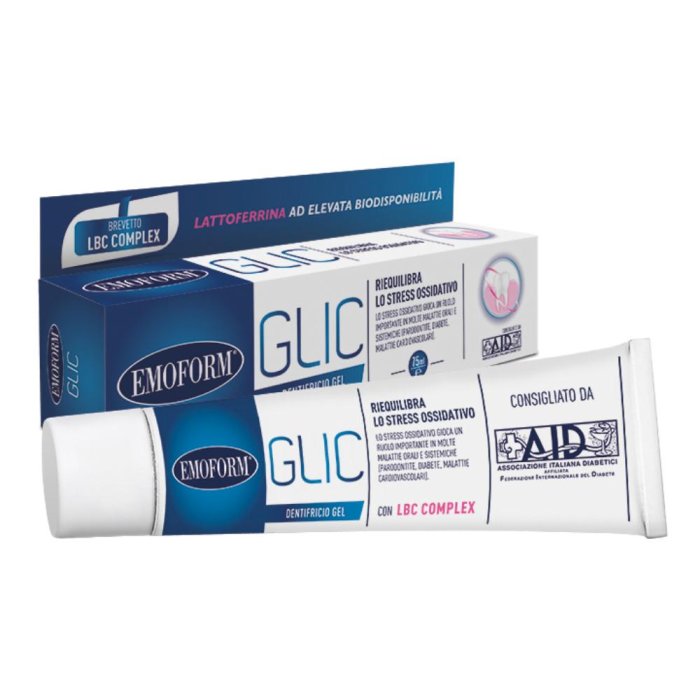 Emoform GLIC Dentifricio Gel 75mL