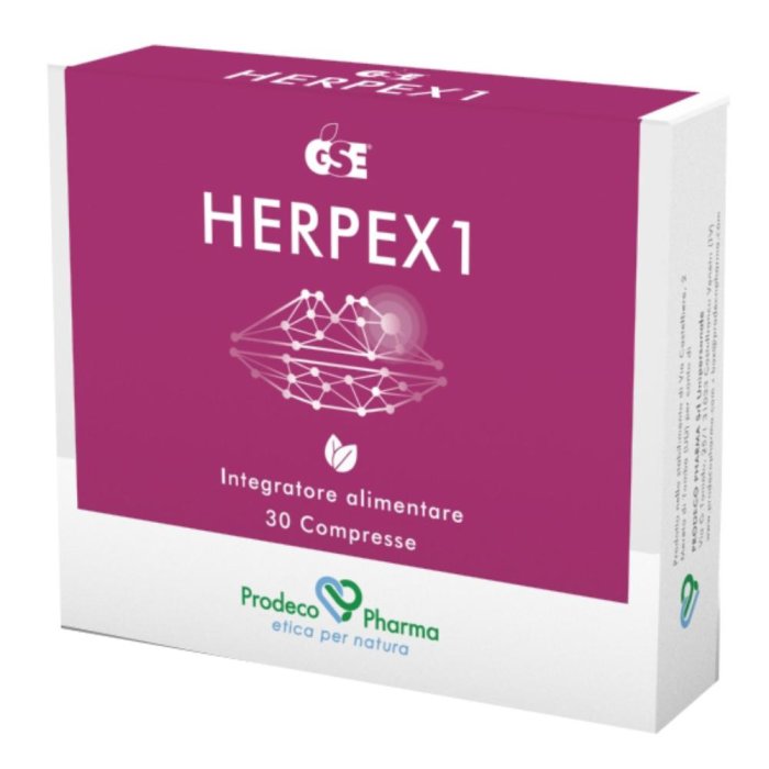 GSE Herpes - Herpex 1 Integratore Alimentare 30 compresse