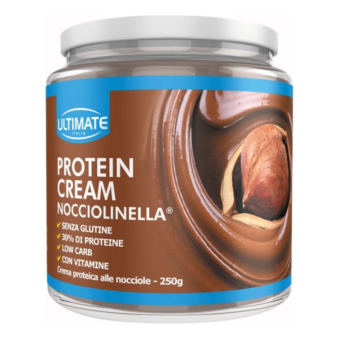 Ultimate Protein Cream nocciola - crema spalmabile proteica gusto nocciola