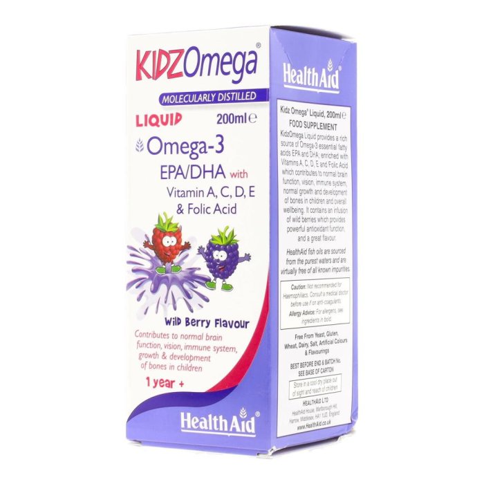 KIDZ OMEGA LIQUID 200ML