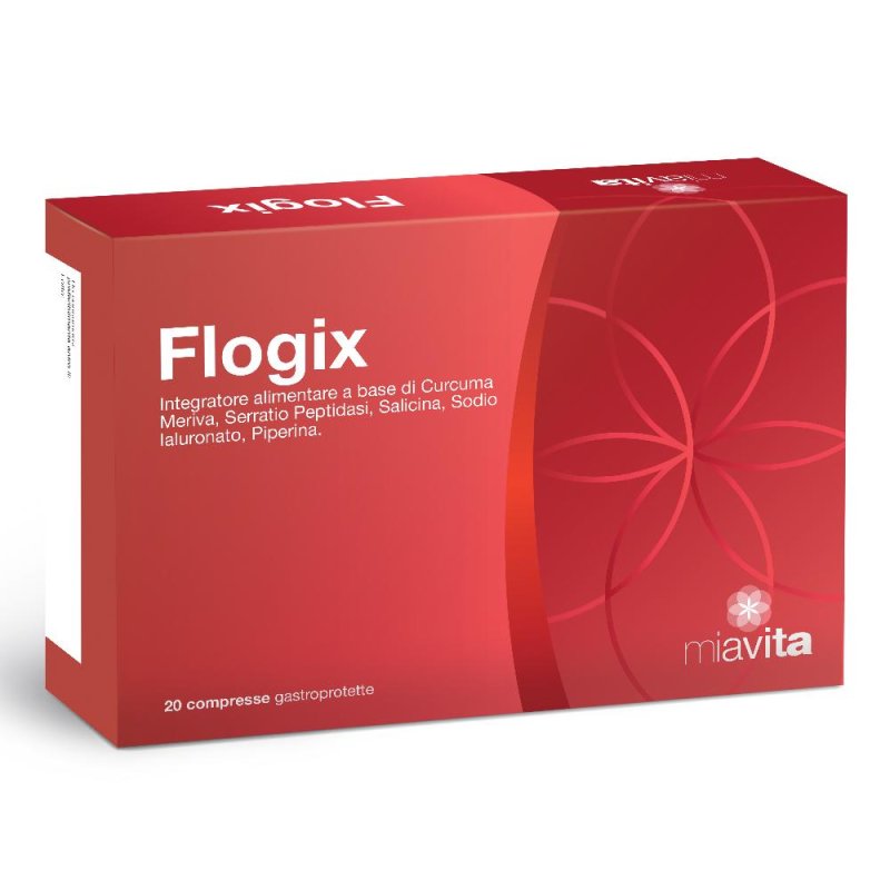 Mia Vita Flogix Integratore Alimentare Anti-Infiammatorio 20 Compresse