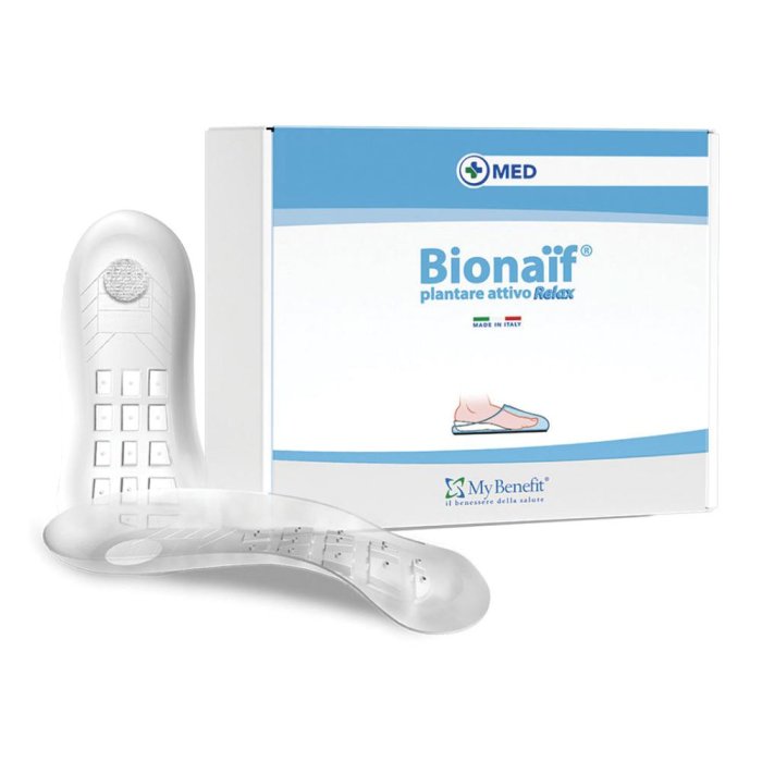 Plantare Bionaif Attivo Relax Taglia 34-38 – Plantari Anatomici Antishock per Sostegno e Comfort del Piede