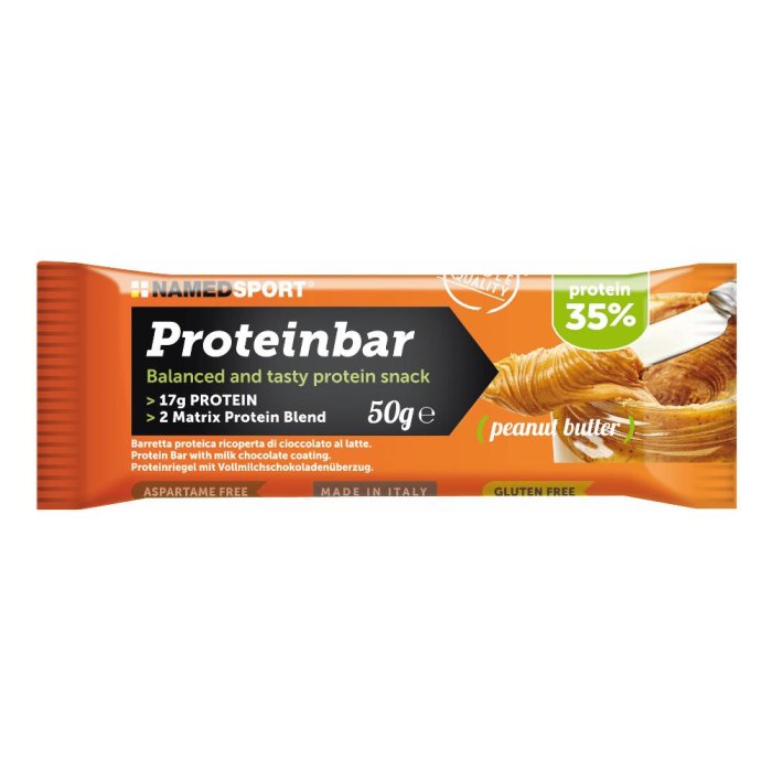 Rocky 36% Protein Bar Barretta Peanuts Butter 1 Pezzo 50g