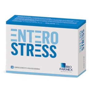 Enterostress Biofarmex 20 Compresse Integratore per Benessere Intestinale e Riduzione dello Stress