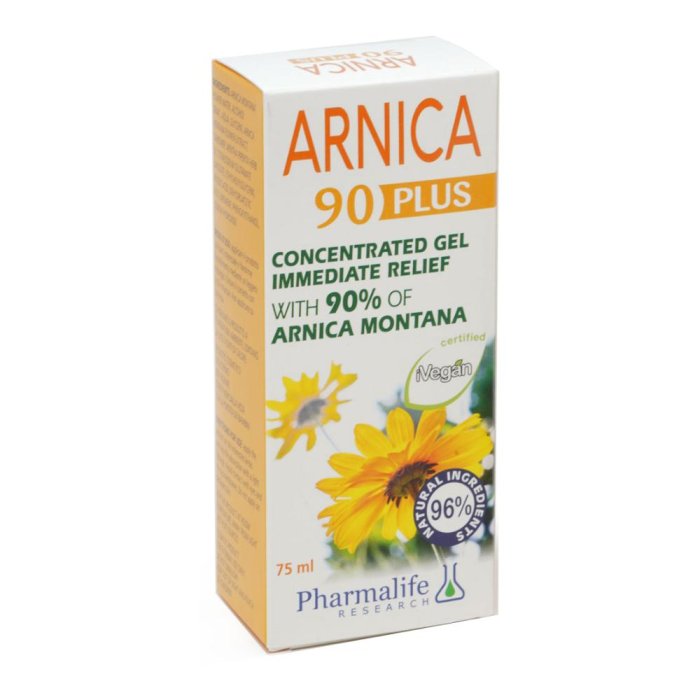 Arnica 90 Plus 75 ml – Sollievo e comfort immediato con Arnica montana e menta