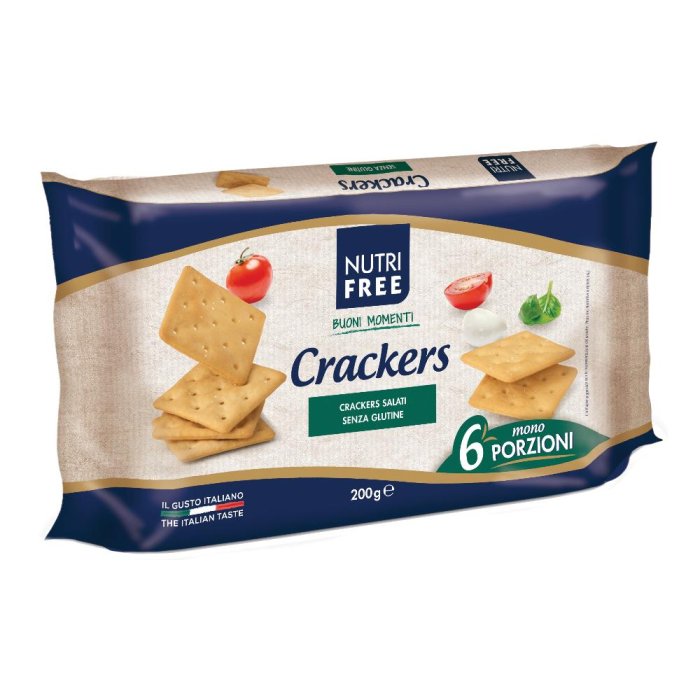 Nutrifree Crackers Senza Glutine 6 Monoporzioni Da 33,4 g 