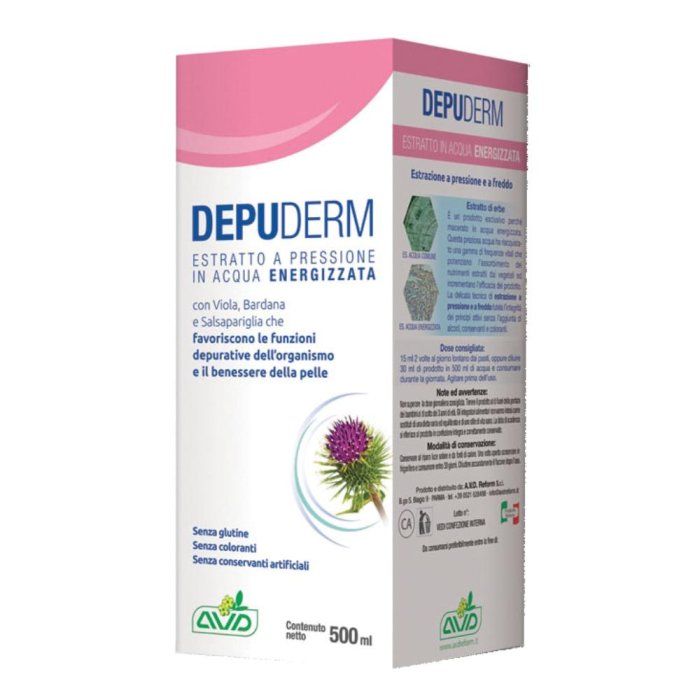 AVD Reform Depuderm Integratore Alimentare Depurativo 500 ml