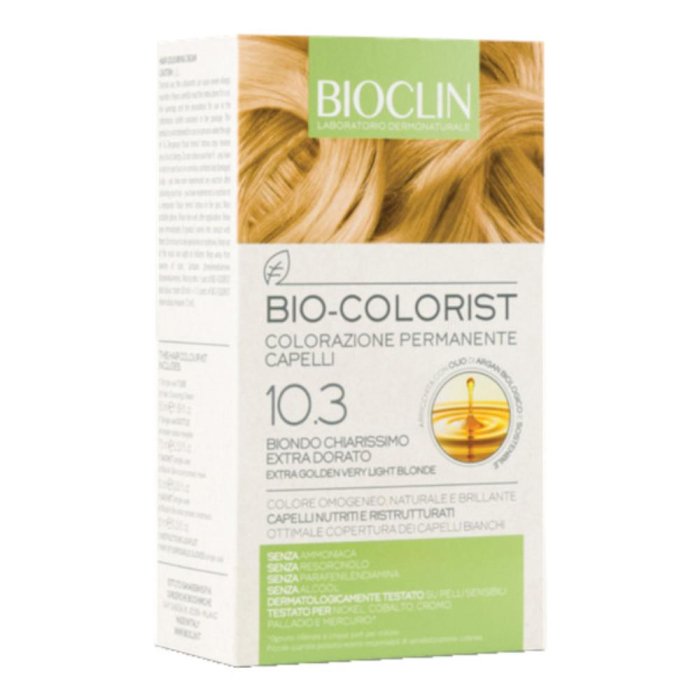 Bioclin Bio Colorist Colorazione Permanente Biondo Chiarissimo Extra Dorato