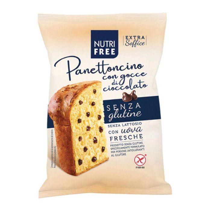 Nutrifree Panettoncino gocce di cioccolato senza glutine - mini panettone per celiaci