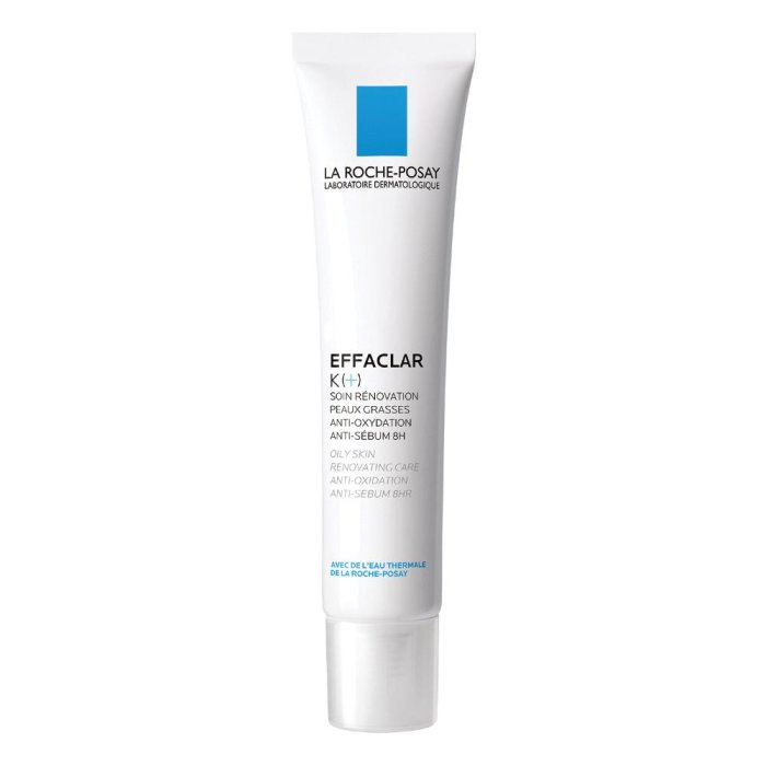 La Roche Posay  Benessere Termale Pelli Grasse Effaclar K+ Crema Rinnovatrice Anti-Sebo 40 ml
