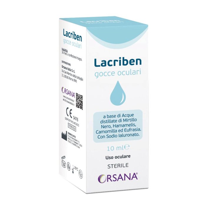 Orsana Lacriben Gocce Oculari 10 ml