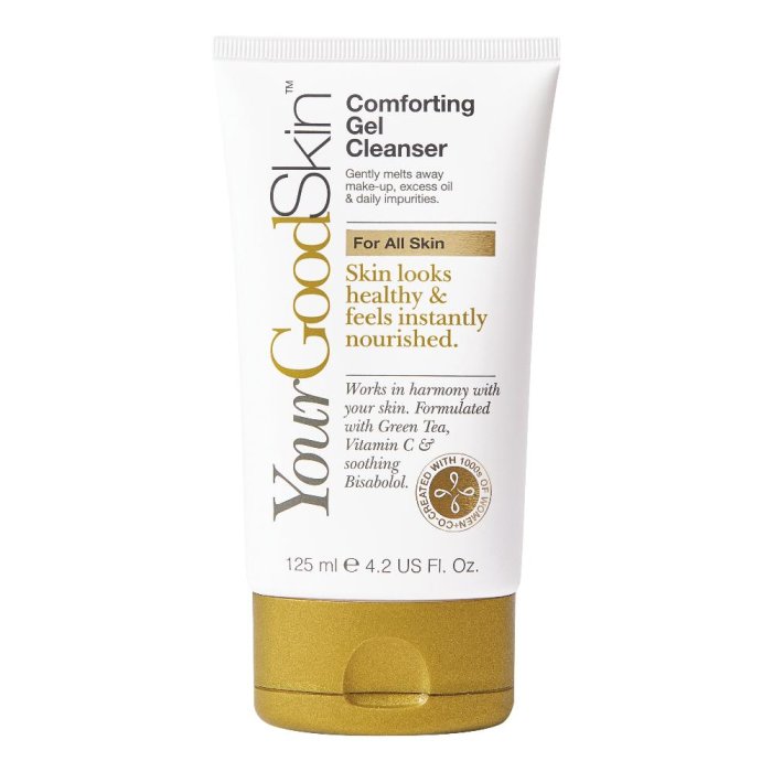 YourGoodSkin Gel Detergente Viso Calmante Tutti I Tipi Di Pelle 125 ml