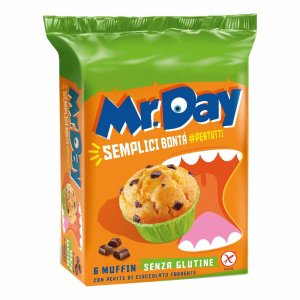 Mr Day Muffin C/Pepite Cioccolato Sg