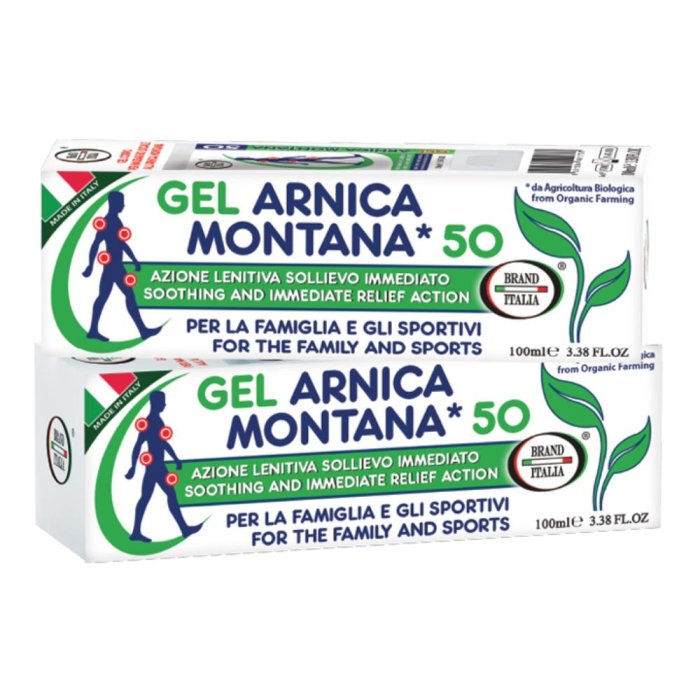 Idee Innovative Arnica Montana 50% Gel Corpo per Massaggio Locale 100 ml