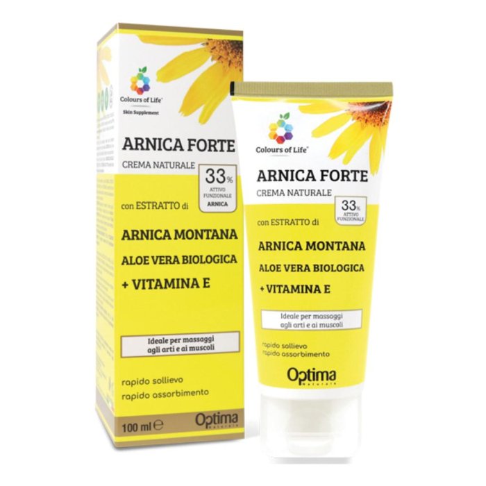 Optima Naturals Colours Of Life - Arnica Forte Crema Naturale 100 ml