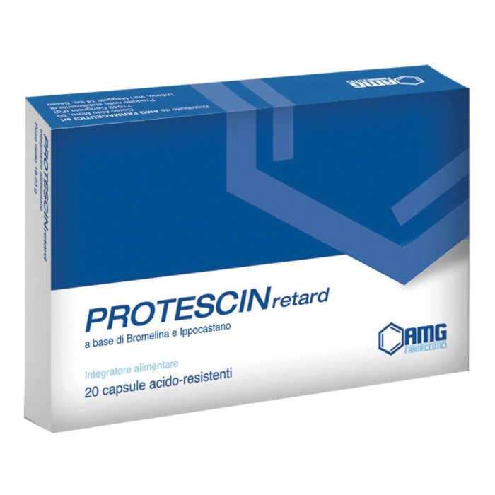 Amg Farmaceutici Protescin Retard 20 Capsule
