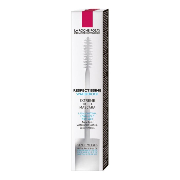 La Roche-Posay Toleriane - Mascara Waterproof Nero Ristrutturante 6.9ml