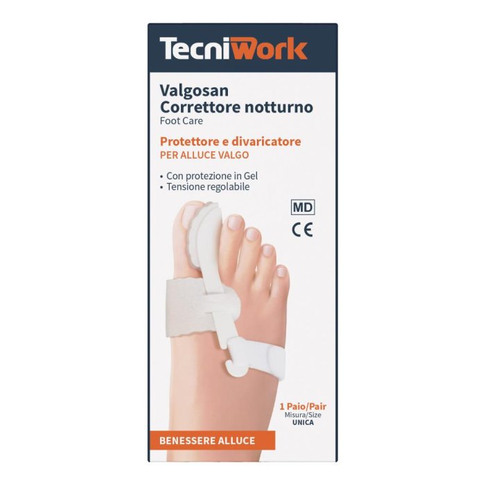 Valgosan Alluce Valgo – Tutore Ortopedico per Correzione Alluce Valgo