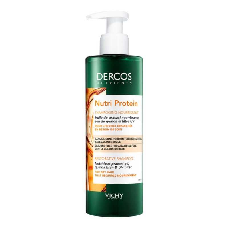 Dercos Innovazione e Bellezza dei Capelli Detox Nutrients Shampoo Nutri Protein Ristrutturante 250 ml