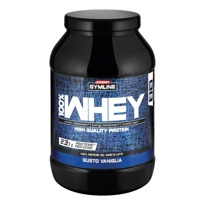 Enervit Gymline 100% Whey Protein Vaniglia 900 Grammi