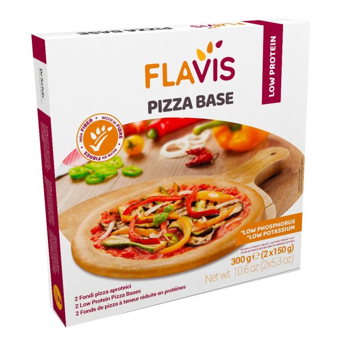 Dr. Schar Flavis Specializzata in Alimenti Aproteici Base per Pizza da farcire 300 g