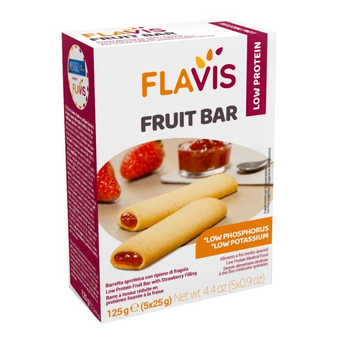 Mevalia Flavis Fruit Bar 125g