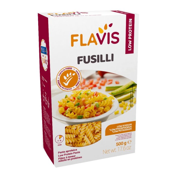 Dr.schar Mevalia Flavis Fusilli Pasta Aproteica 500g