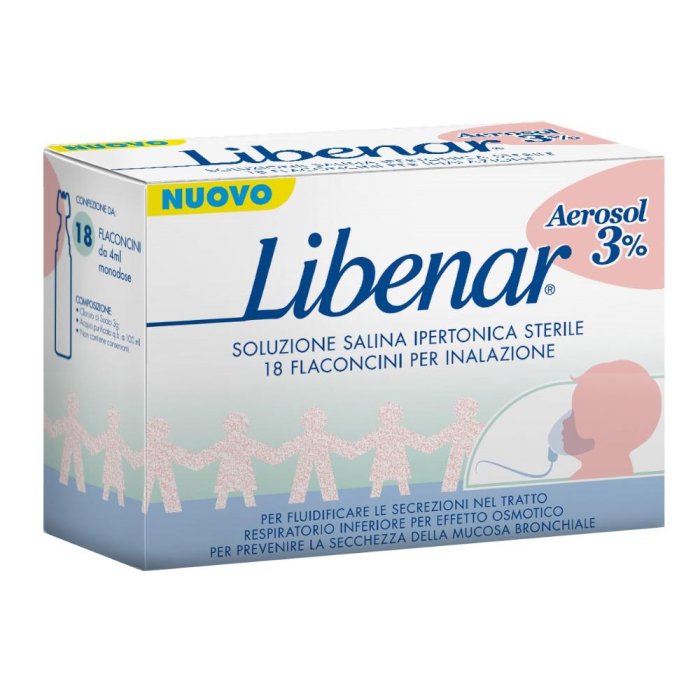 Perrigo Italia Libenar 18 Fiale Aerosol Ipertoniche 3%