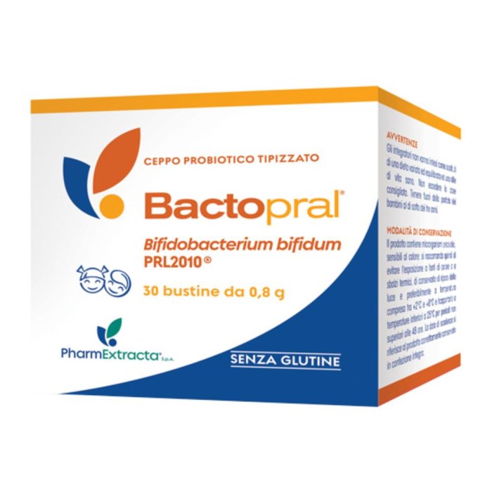 Bactopral 30 bustine integratore probiotico per intestino e difese immunitarie