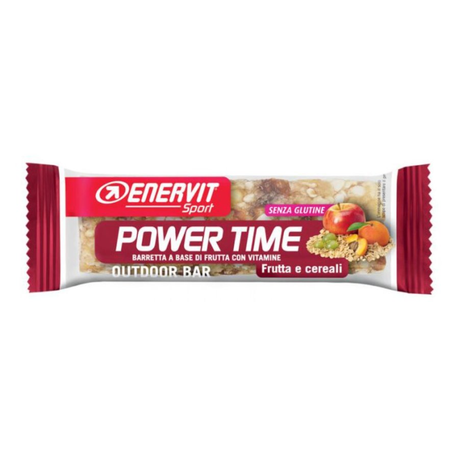 Enervit Power Time Barretta Frutta E Cereali 27 Grammi Enervit Power Time Barretta Frutta E Cereali 27 Grammi