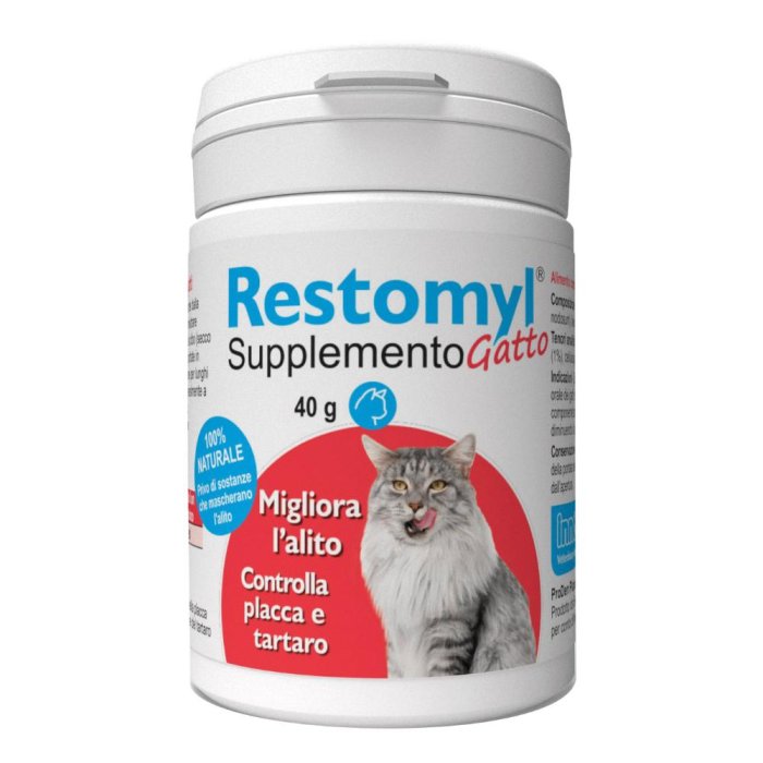Innovet Restomyl Supplemento Gatto Supporto Nutrizionale Cavo Orale 40g